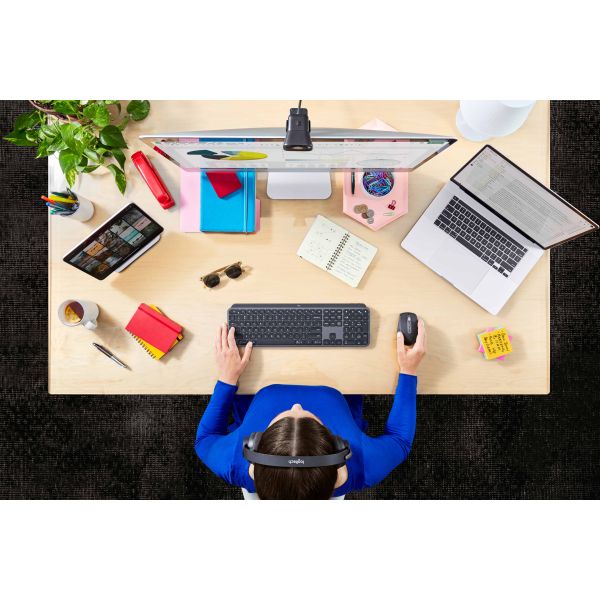 Logitech Mx Keys For Business toetsenbord Bluetooth Scandinavisch Grafiet (920-010249)