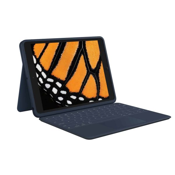 Logitech Rugged Combo 3 Touch Blauw Smart Connector QWERTY Scandinavisch (920-010366) Logitech Rugged Combo 3 Touch Blauw Smart Connector QWERTY Scandinavisch (920-010366)