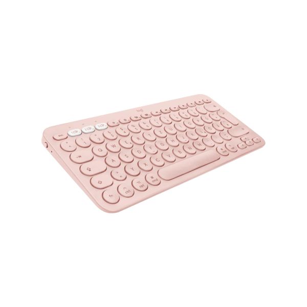 Logitech K380 for Mac Multi-Device Bluetooth Keyboard toetsenbord QWERTY Engels Roze (920-010404)