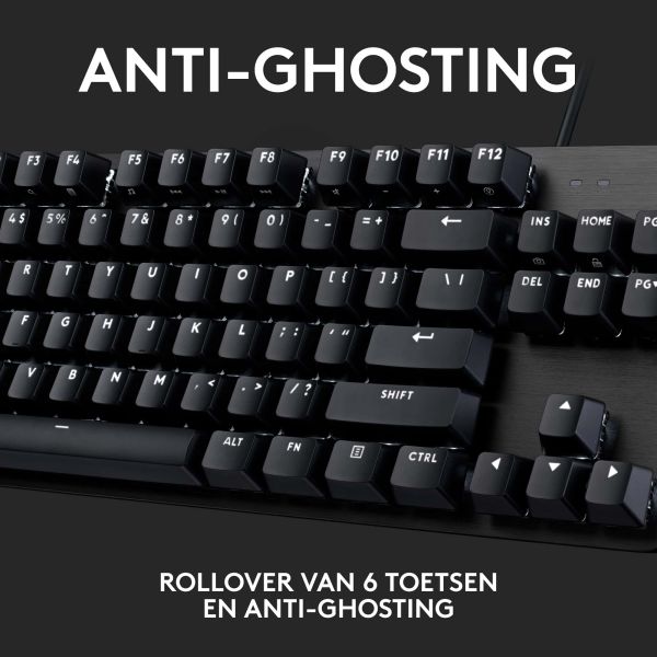 Logitech G G413 TKL SE toetsenbord USB QWERTY US International Zwart (920-010446)