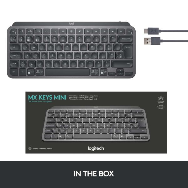 Logitech MX Keys Mini Minimalist Wireless Illuminated Keyboard (920-010479)