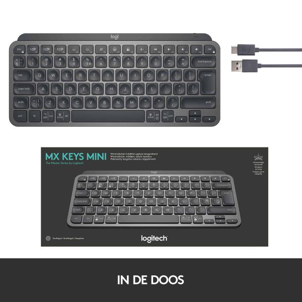 Logitech MX Keys Mini Minimalist Wireless Illuminated Keyboard (920-010482)