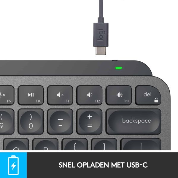 Logitech MX Keys Mini Minimalist Wireless Illuminated Keyboard (920-010482)