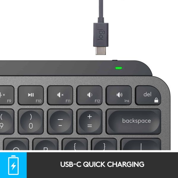 Logitech MX Keys Mini Minimalist Wireless Illuminated Keyboard (920-010482)