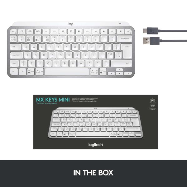 Logitech MX Keys Mini Minimalist Wireless Illuminated Keyboard (920-010483)