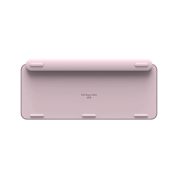 Logitech MX Keys Mini toetsenbord RF-draadloos + Bluetooth QWERTY Scandinavisch Roze (920-010494)