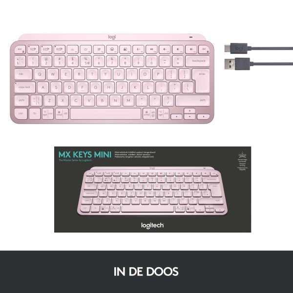 Logitech MX Keys Mini Minimalist Wireless Illuminated Keyboard (920-010500)