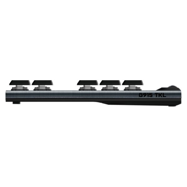 Logitech G G915 Tkl toetsenbord RF-draadloos + Bluetooth Belgisch Koolstof (920-010588)
