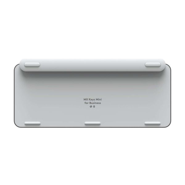 Logitech MX Keys Mini for Business toetsenbord RF-draadloos + Bluetooth QWERTY UK International Aluminium, Wit (920-010607)