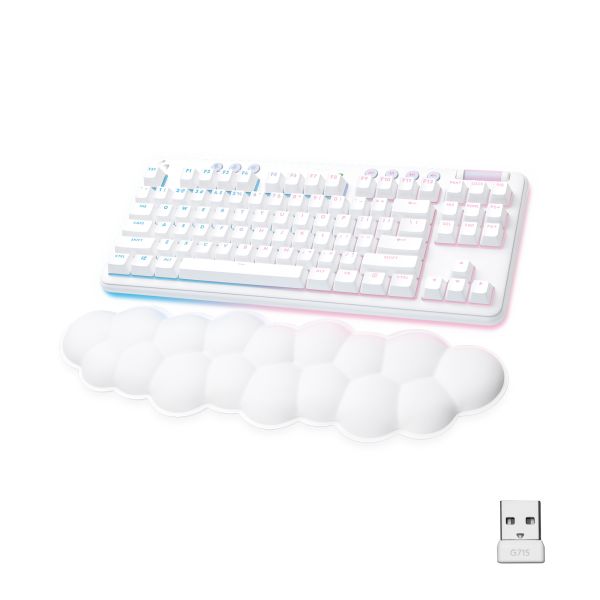 Logitech G715 Wireless Gaming KBD - OFF WHITE - - (920-010686)