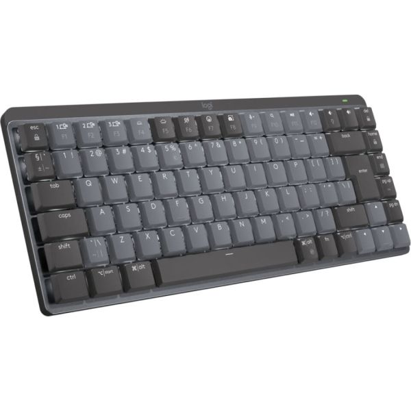 Logitech MX Mini Mechanical toetsenbord RF-draadloos + Bluetooth QWERTY US International Grafiet, Grijs (920-010781)