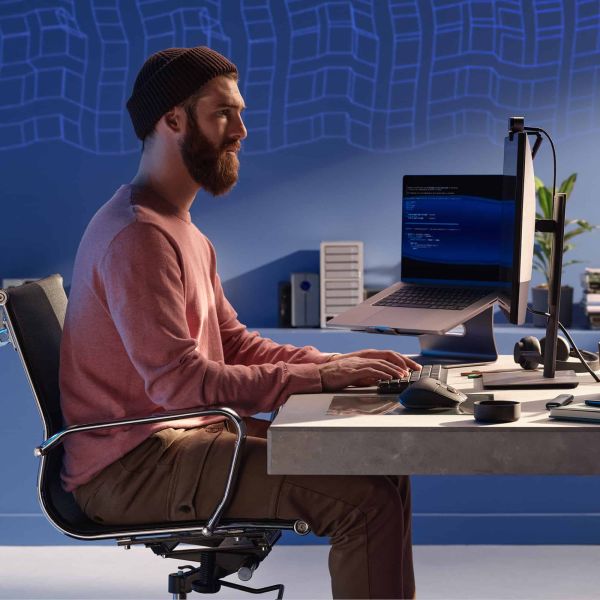 Logitech MX Mini Mechanical toetsenbord RF-draadloos + Bluetooth QWERTY US International Grafiet, Grijs (920-010782)