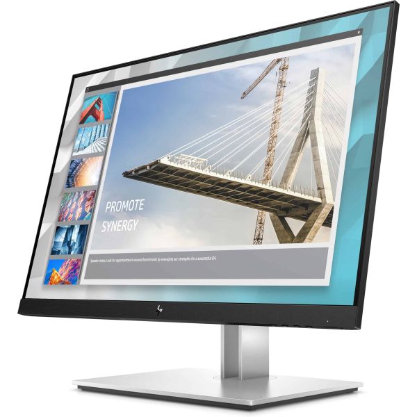 HP E-Series E24i G4 WUXGA Monitor computer monitor 61 cm (24") 1920 x 1200 Pixels Zwart (9VJ40AT)