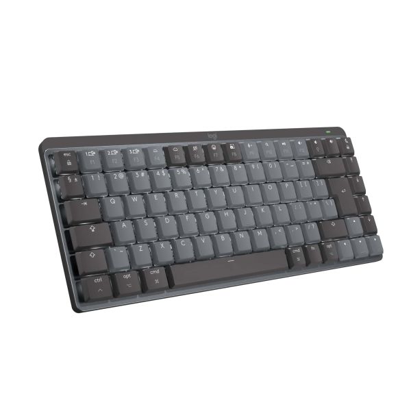 Logitech MX Mini Mechanical for Mac toetsenbord Bluetooth QWERTY US International Grafiet, Grijs (920-010837) Logitech MX Mini Mechanical for Mac toetsenbord Bluetooth QWERTY US International Grafiet, Grijs (920-010837)