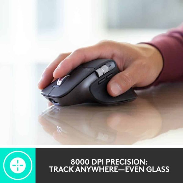 Logitech MX Keys combo for Business Gen 2 toetsenbord Inclusief muis RF-draadloos + Bluetooth QWERTY US International Grafiet (920-010933)