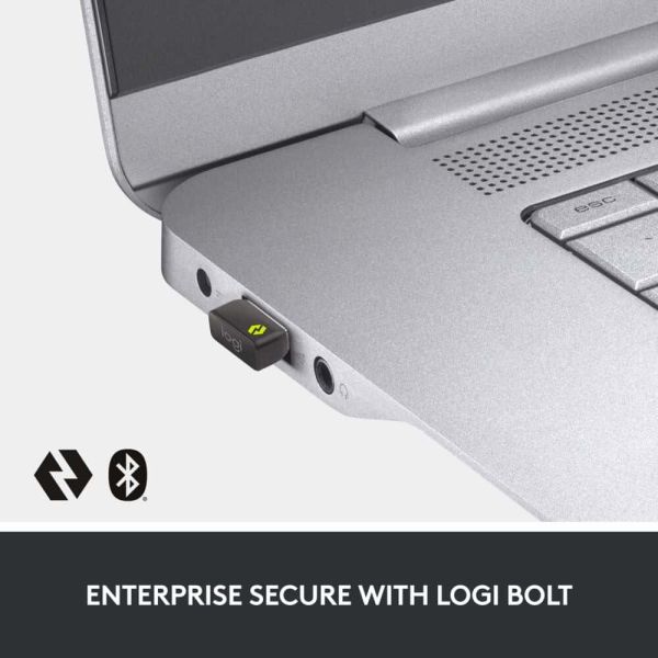 Logitech MX Keys combo for Business Gen 2 toetsenbord Inclusief muis RF-draadloos + Bluetooth QWERTY US International Grafiet (920-010933)