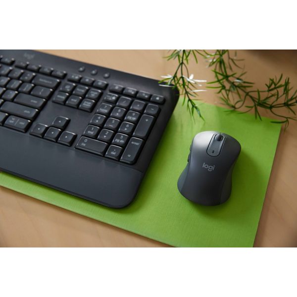 Logitech Signature MK650 Combo For Business toetsenbord Inclusief muis Bluetooth QWERTY US International Grafiet (920-011004)