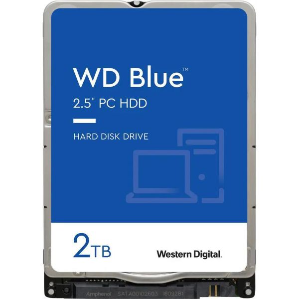 HP 2TB 5400RPM 2.5" Hybrid Hard Drive (L13007-850)