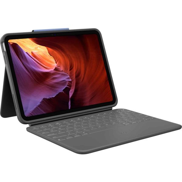 Logitech Rugged Folio Grafiet Smart Connector QWERTY US International (920-011208)