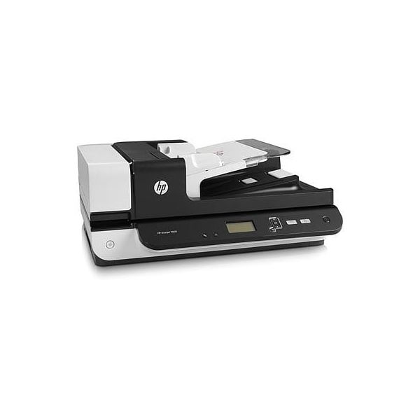 HP Scanjet Enterprise 7500 Flatbed-/ADF-scanner 600 x 600 DPI A4 Zwart, Grijs (L2725A)