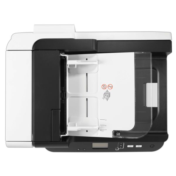 HP Scanjet Enterprise 7500 Flatbed-/ADF-scanner 600 x 600 DPI A4 Zwart, Grijs (L2725A)