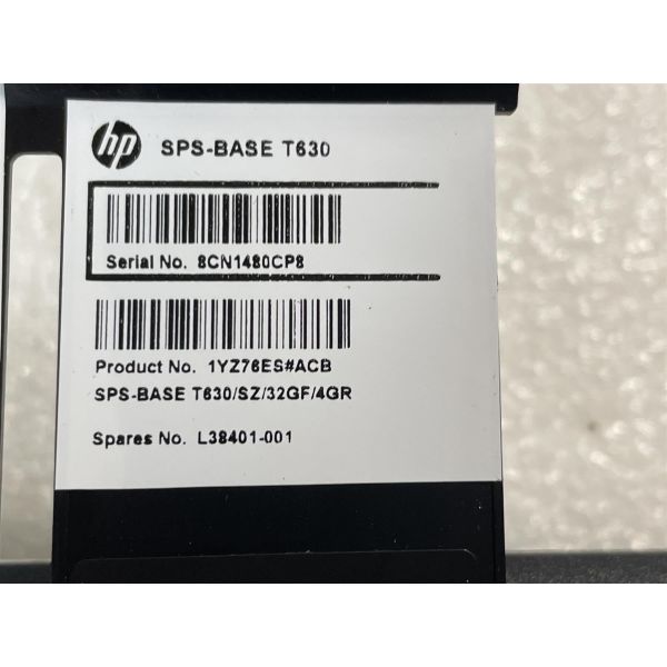 HP SPS-Base t630/SZ/32GF/4GR (L38401-001)