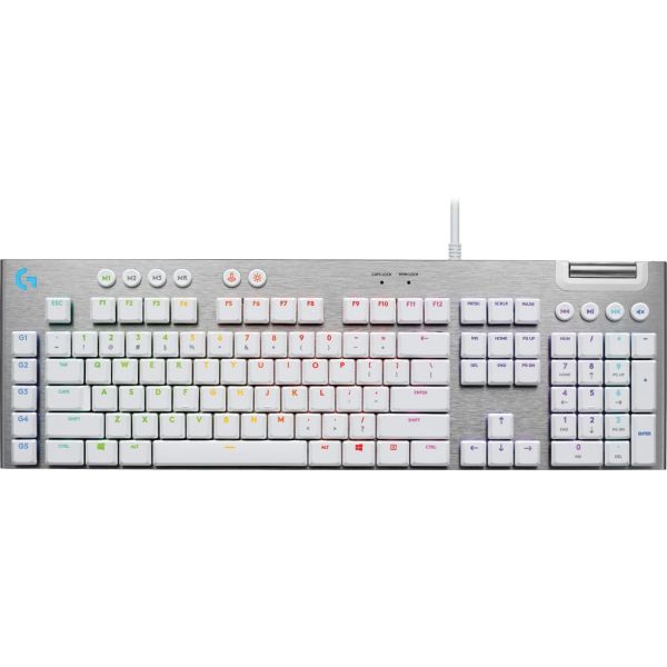 Logitech G G815 - Tactile - White toetsenbord USB QWERTY US International Wit (920-011359)