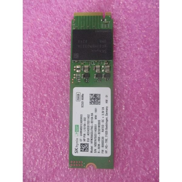 HP SSD 256GB M.2 2280 PCIe Gen3x2 NVMe (L74875-001)