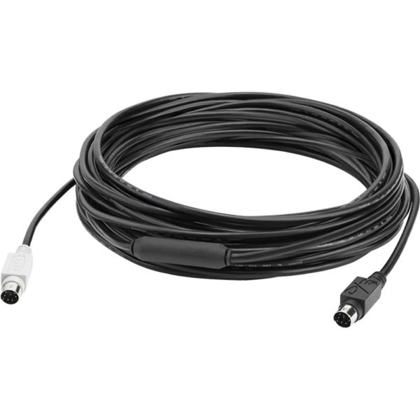 Logitech GROUP 10m Extender Cable PS/2-kabel 6-p Mini-DIN Zwart (939-001487) Logitech GROUP 10m Extender Cable PS/2-kabel 6-p Mini-DIN Zwart (939-001487)