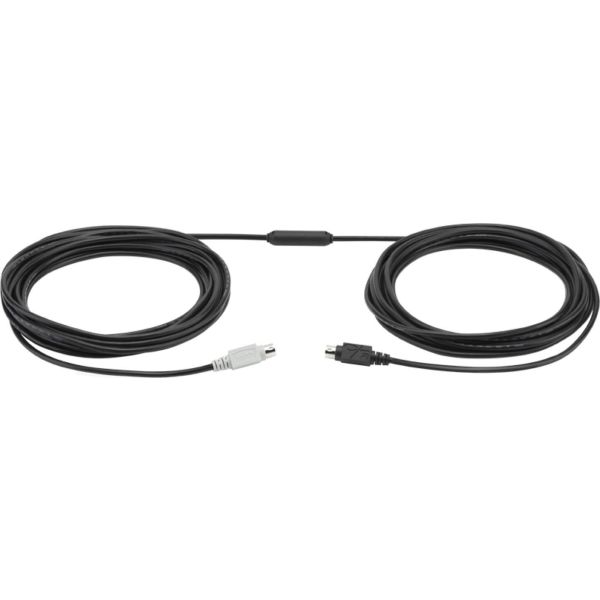 Logitech GROUP 10m Extender Cable PS/2-kabel 6-p Mini-DIN Zwart (939-001487)