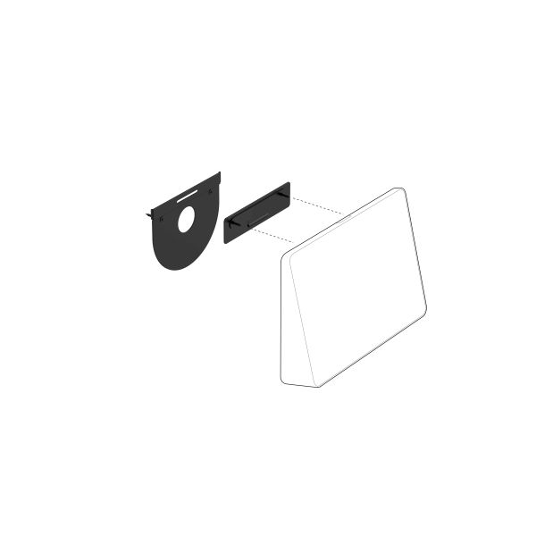 Logitech Tap Wall Mount Wandmontage Zwart (939-001817)