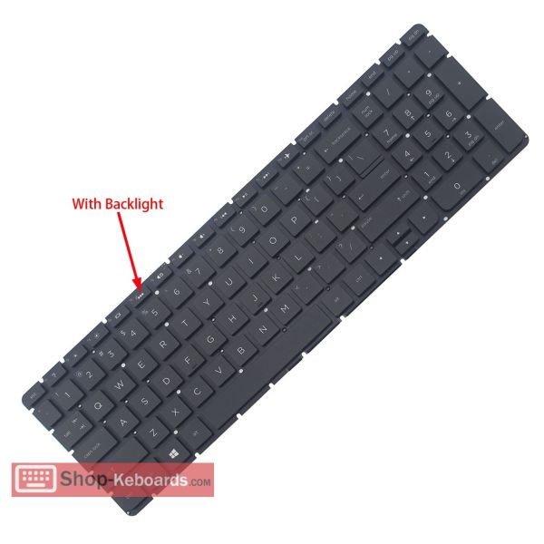 HP SPS-KEYBOARD BL SR PVCY UK (P34778-031)