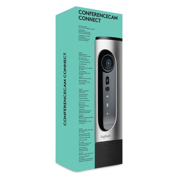 Logitech Connect Zilver 1920 x 1080 Pixels (960-001034)