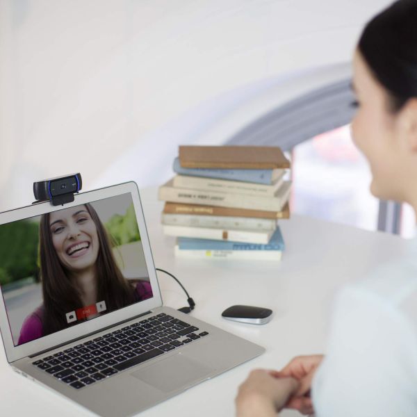 Logitech Hd Pro C920 webcam 3 MP 1920 x 1080 Pixels USB 2.0 Zwart (960-001055)