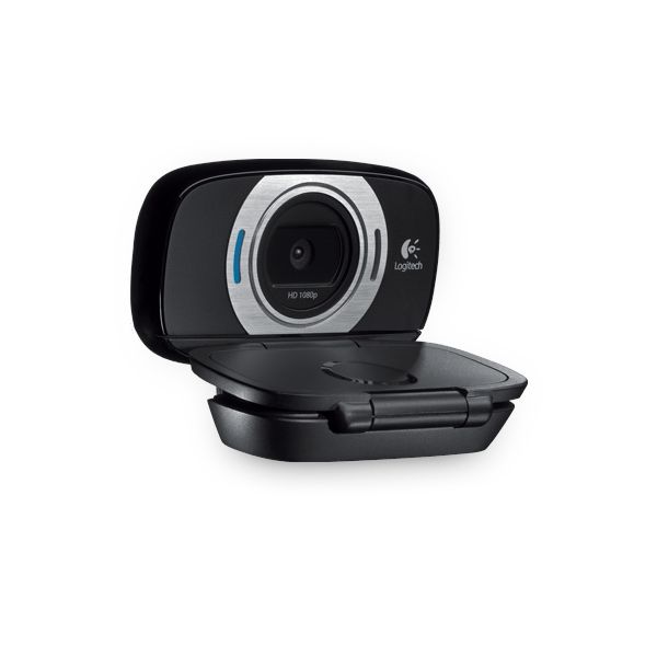 Logitech C615 Portable HD webcam 8 MP 1920 x 1080 Pixels USB 2.0 Zwart (960-001056)