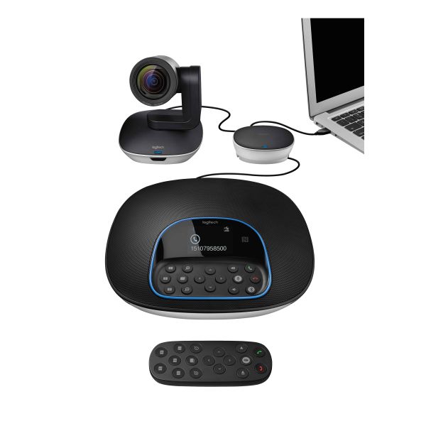 Logitech Group video conferencing systeem Videovergaderingssysteem voor groepen (960-001057)