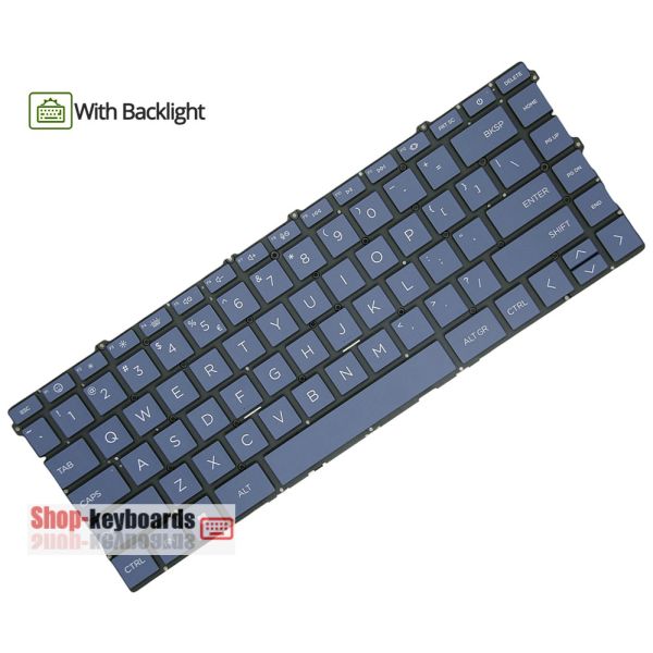 HP SPS-KEYBOARD BL SR FR (P39082-051)