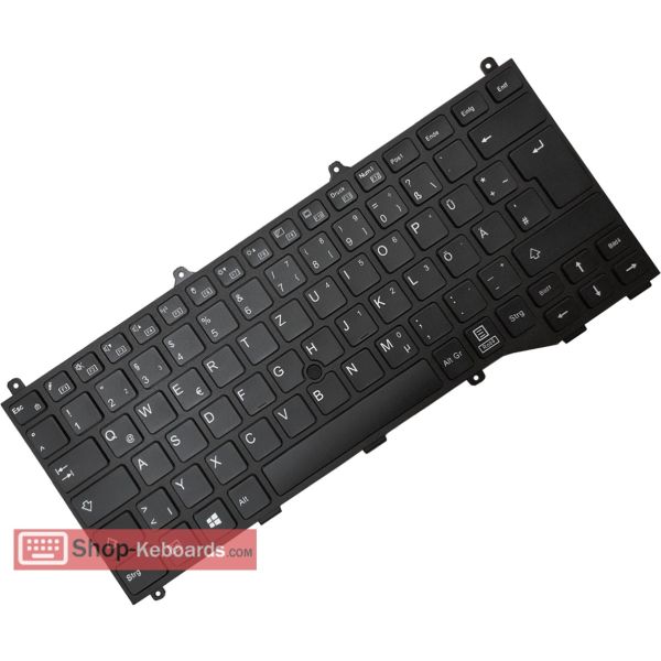 HP SPS-KEYBOARD BL SR PVCY UK (P39083-031)