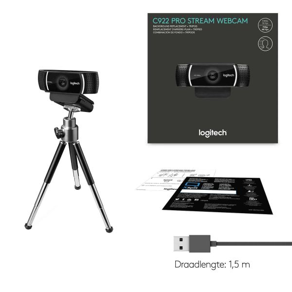 Logitech C922 Pro Stream Webcam (960-001088)