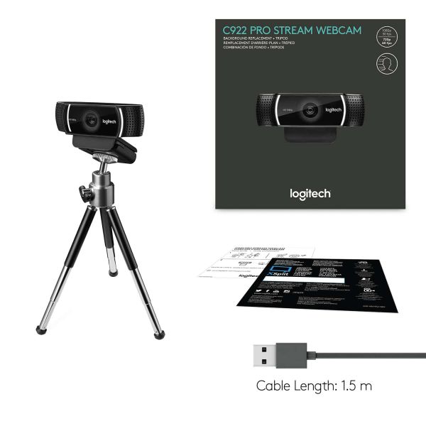 Logitech C922 Pro Stream Webcam (960-001088)