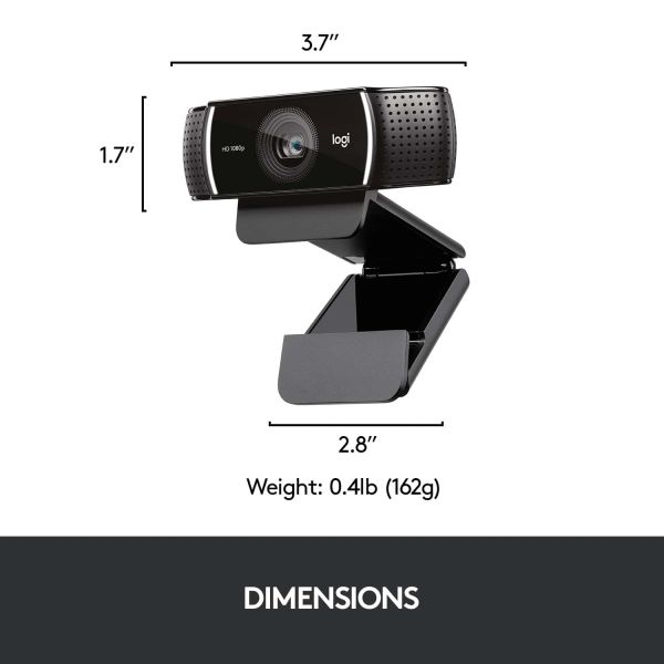 Logitech C922 Pro Stream Webcam (960-001088)
