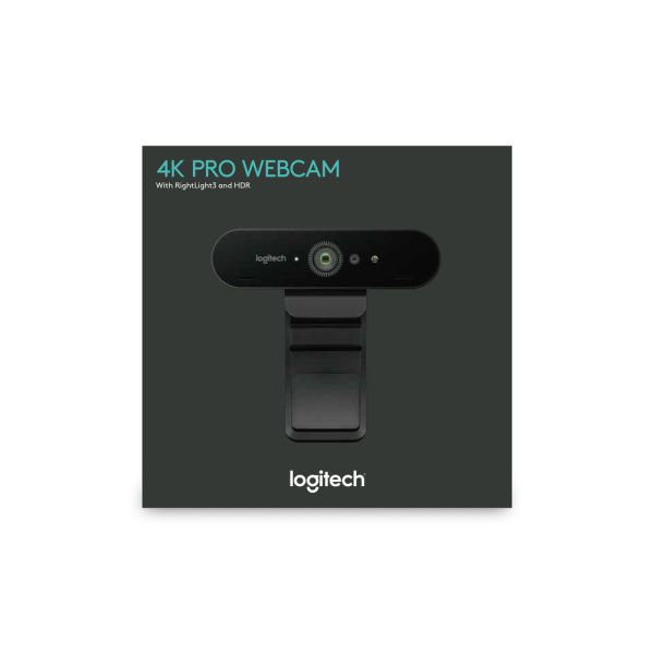 Logitech Brio webcam 13 MP 4096 x 2160 Pixels USB 3.2 Gen 1 (3.1 Gen 1) Zwart (960-001106)