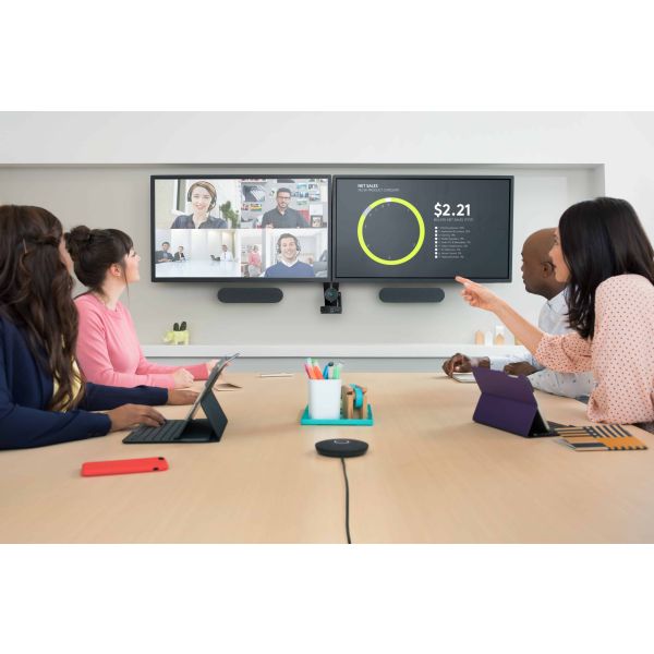 Logitech Rally Ultra-HD ConferenceCam video conferencing systeem 10 persoon/personen Ethernet LAN Videovergaderingssysteem voor groepen (960-001218)