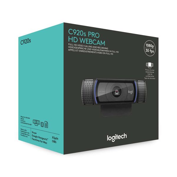 Logitech C920s webcam (960-001252)