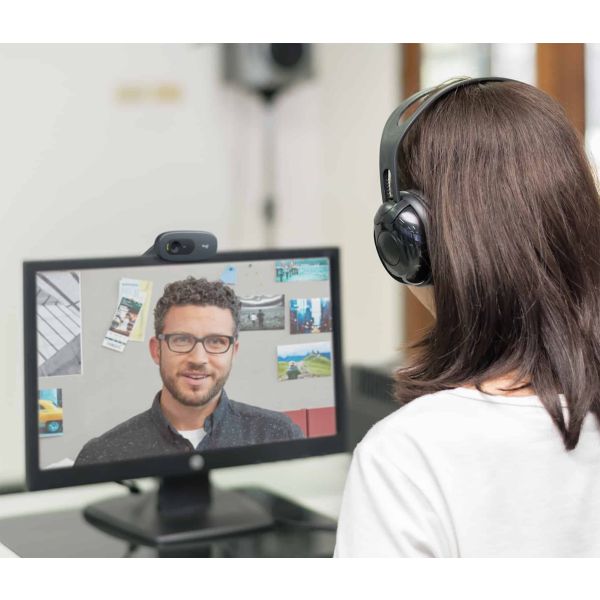 Logitech C505e webcam 1280 x 720 Pixels USB Zwart (960-001372)