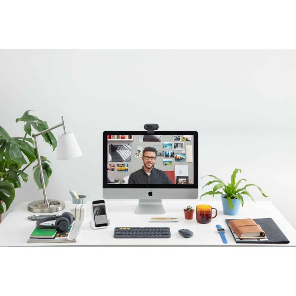 Logitech C505e webcam 1280 x 720 Pixels USB Zwart (960-001372)