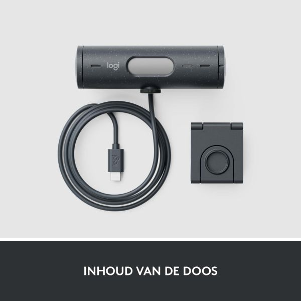 Logitech Brio 500 webcam 4 MP 1920 x 1080 Pixels USB-C Grafiet (960-001422)