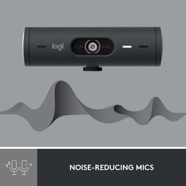 Logitech Brio 500 webcam 4 MP 1920 x 1080 Pixels USB-C Grafiet (960-001422)