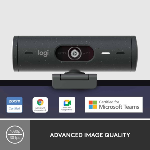 Logitech Brio 500 webcam 4 MP 1920 x 1080 Pixels USB-C Grafiet (960-001422)