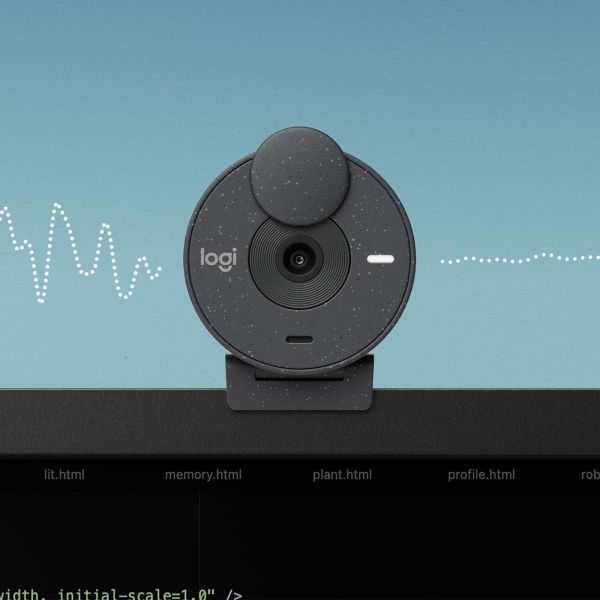 Logitech Brio 300 webcam 2 MP 1920 x 1080 Pixels USB-C Grafiet (960-001436)